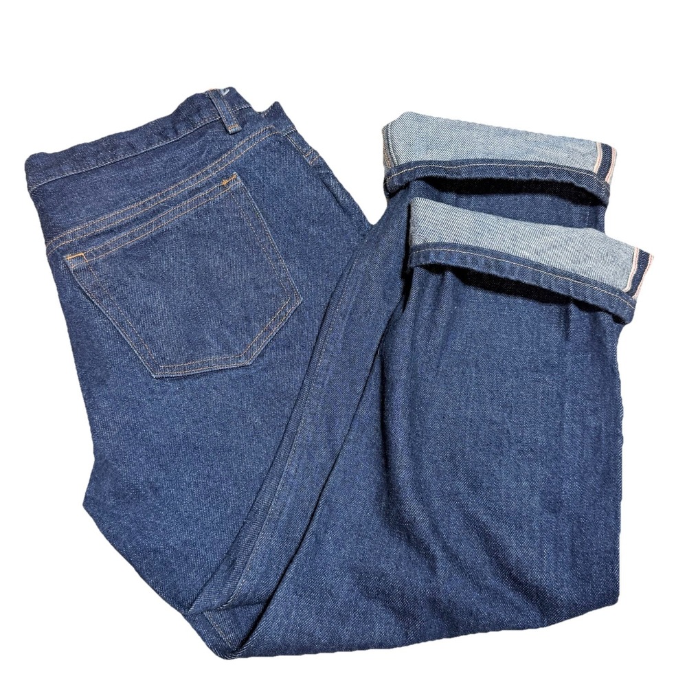 apc petit standard selvedge jeans Men's 34x25 Button Fly